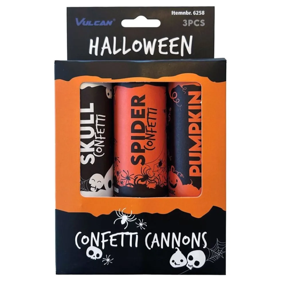 Konfettitykit Halloween