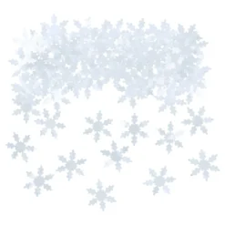 Konfettitykki Lumihiutaleet