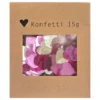 Konfetti Vaaleanpunaiset ja Punaiset Sydämet
