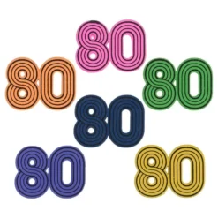Konfetti XL Numero 80 Puuta