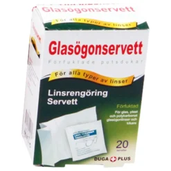 Kostea Silmälasipyyhe