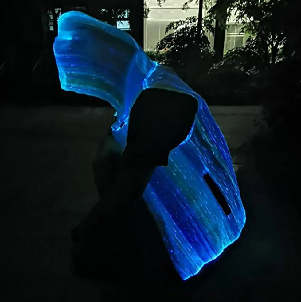 Kuituoptinen LED Huppari