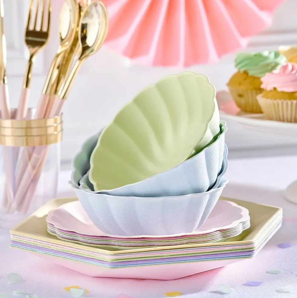 Kulhot Kuusikulmainen Vert Decor Vihreä