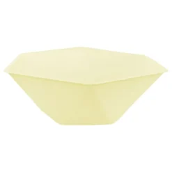 Kulhot Kuusikulmainen Vert Decor Keltainen