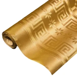 Kultainen damastipaperipöytäliina
