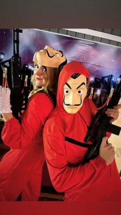 La Casa de Papel Naamiaisasu