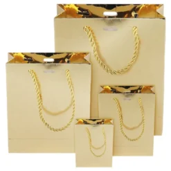 Lahjapussi Kulta Metallic