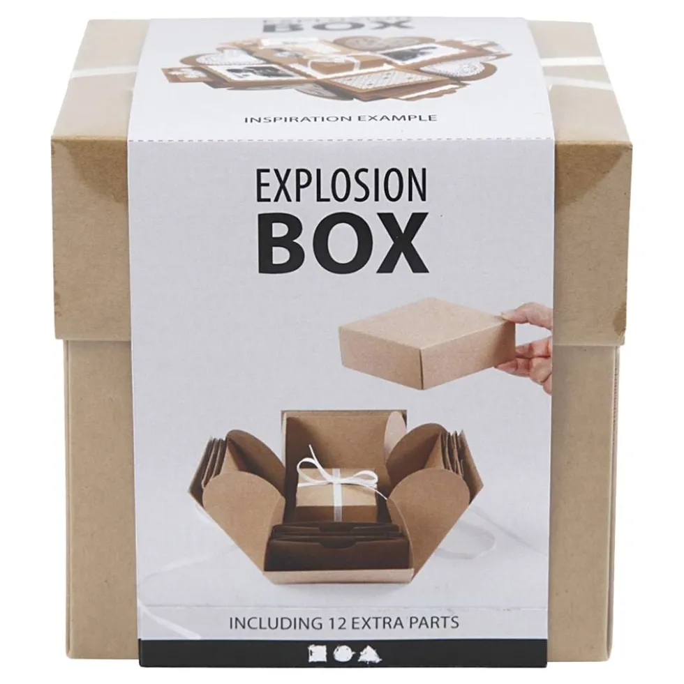 Lahjarasia Explosion Box Natur