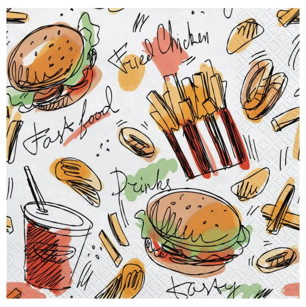Lautasliinat Fast Food