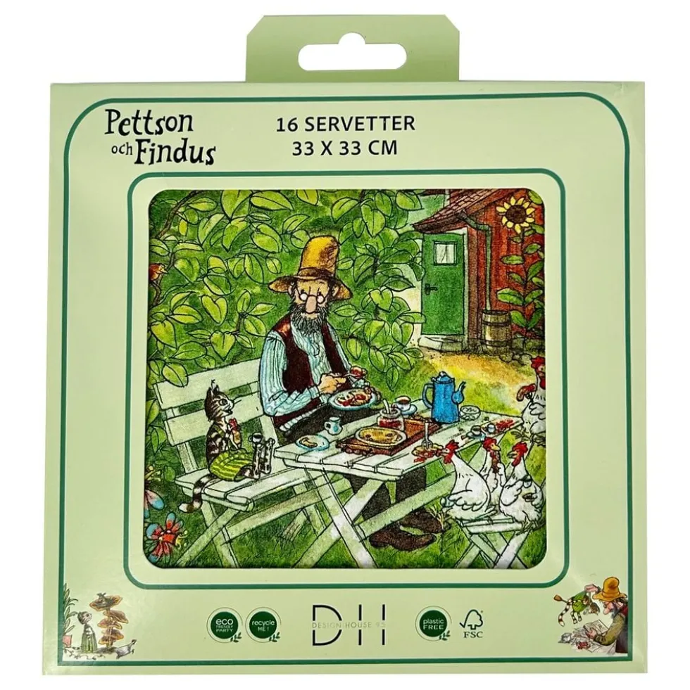 Lautasliinat Fika Pettson & Findus