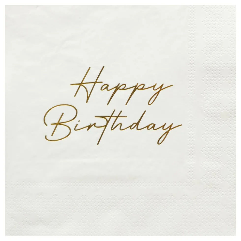 Lautasliinat Happy Birthday