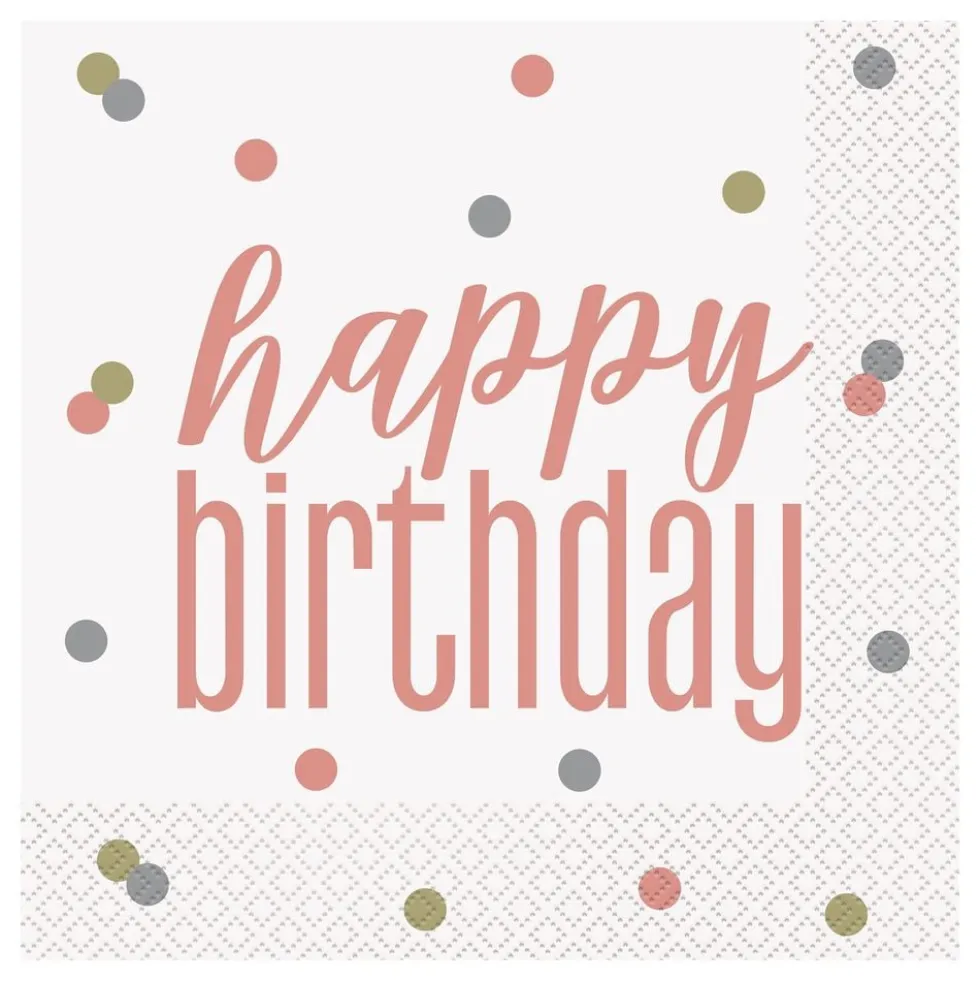 Lautasliinat Happy Birthday Pilkuilla