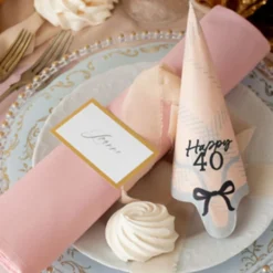 Lautasliinat Happy 40 Rosetti