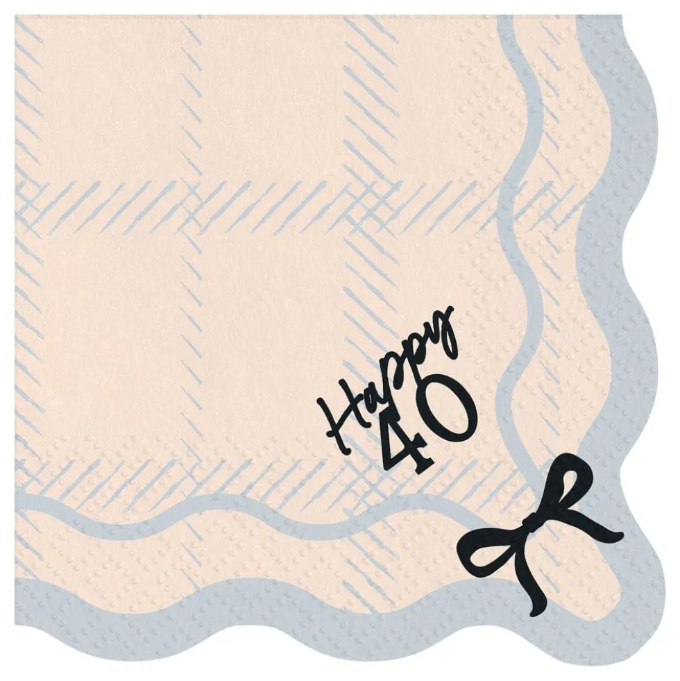 Lautasliinat Happy 40 Rosetti