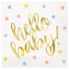 Lautasliinat Hello Baby Pilkulliset