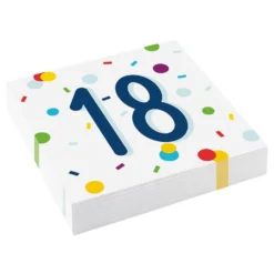Lautasliinat Konfetti Birthday 18