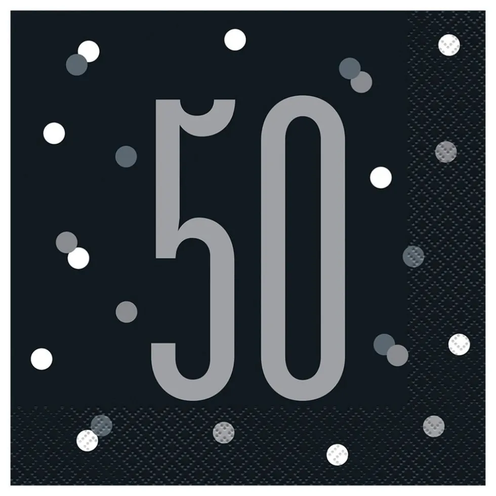 Lautasliinat 50 Musta Pilkullinen