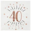 Lautasliinat 40 Sparkling Roséguld