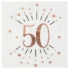 Lautasliinat 50 Sparkling Roséguld