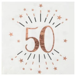 Lautasliinat 50 Sparkling Roséguld