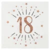 Lautasliinat 18 Sparkling Roséguld