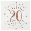 Lautasliinat 20 Sparkling Roséguld
