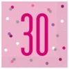 Lautasliinat 30 Vaaleanpunainen