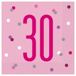 Lautasliinat 30 Vaaleanpunainen