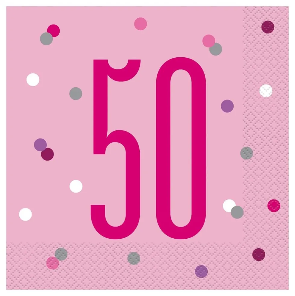 Lautasliinat 50 Vaaleanpunainen