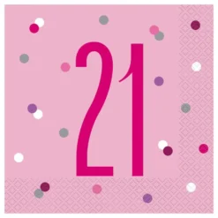 Lautasliinat 21 Vaaleanpunainen