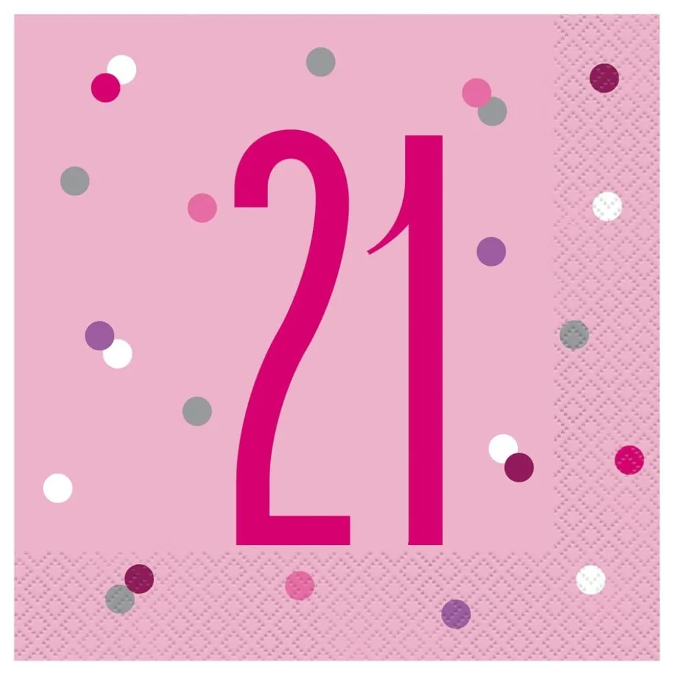 Lautasliinat 21 Vaaleanpunainen