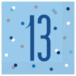 Lautasliinat 13 Vaaleansininen Pilkullinen
