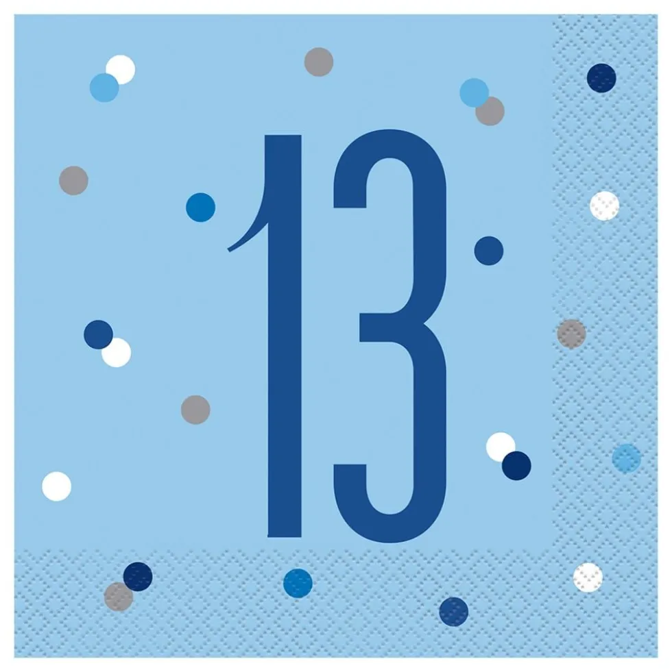 Lautasliinat 13 Vaaleansininen Pilkullinen