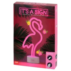 LED-lamppu Flamingo Neon-efektillä