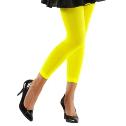 Leggingsit Neonkeltainen