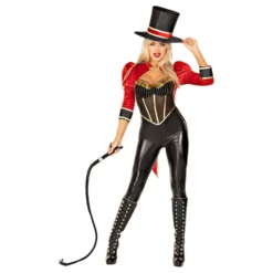Leijonankesyttäjä Catsuit Deluxe Naamiaisasu