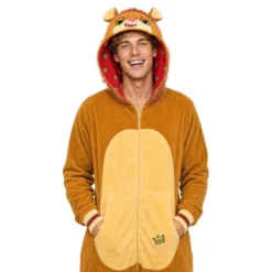 Leijona Onesie Naamiaisasu