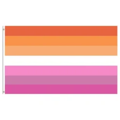 Lippu Auringonlasku Lesbian