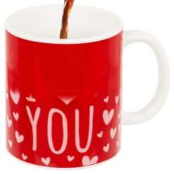 Lämpöherkkä I Love You -muki