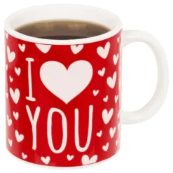 Lämpöherkkä I Love You -muki