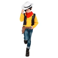 Lucky Luke Cowboy Lasten Naamiaisasu