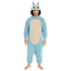 Lulu Monsterin Sininen Onesie Miesten Naamiaisasu