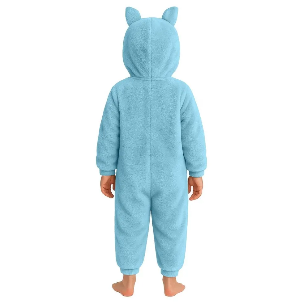 Lulu Monster Sininen Onesie Lasten Naamiaisasu