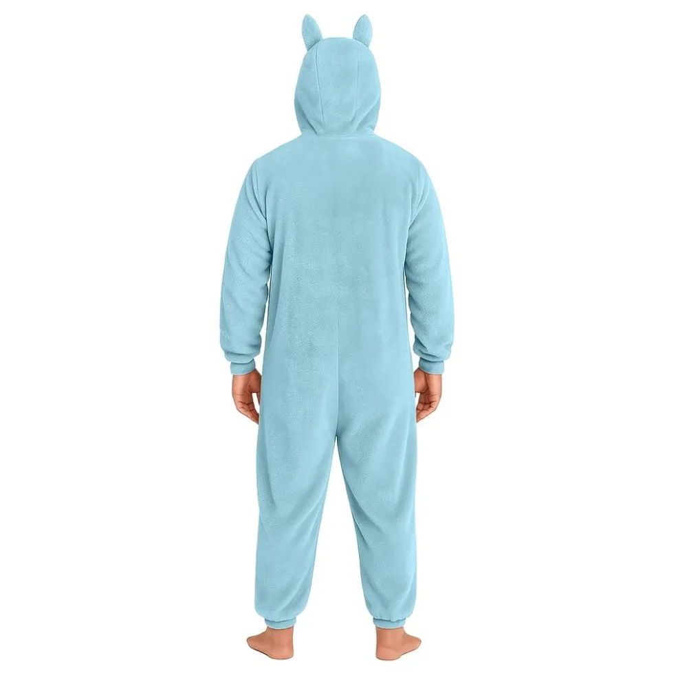 Lulu Monster Sininen Onesie Naisten Naamiaisasu