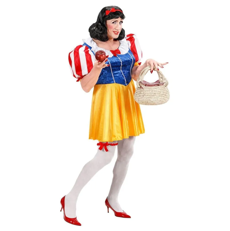 Lumikki-dragqueen Naamiaisasu