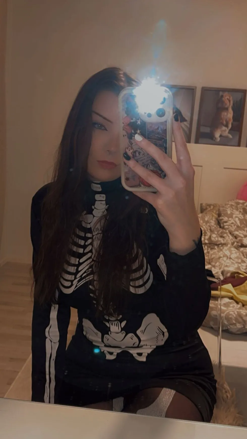 Luurankomekko Naamiaisasu