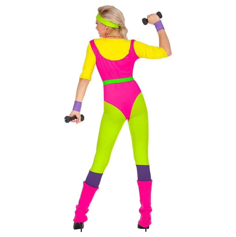 80-luvun Aerobic-ohjaajan Naamiaisasu