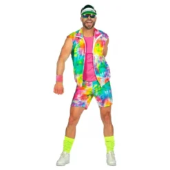 80-luvun Aerobics Poika Naamiaisasu