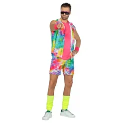 80-luvun Aerobics Poika Naamiaisasu