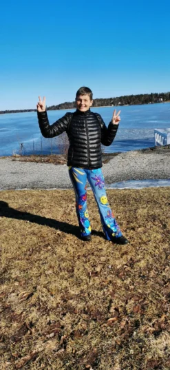 70-luvun Hippi Housut Naiset